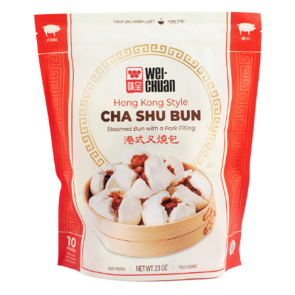 Wei-Chuan Cha Shu Pork Filling Bun 10pcs, Frozen 650 g