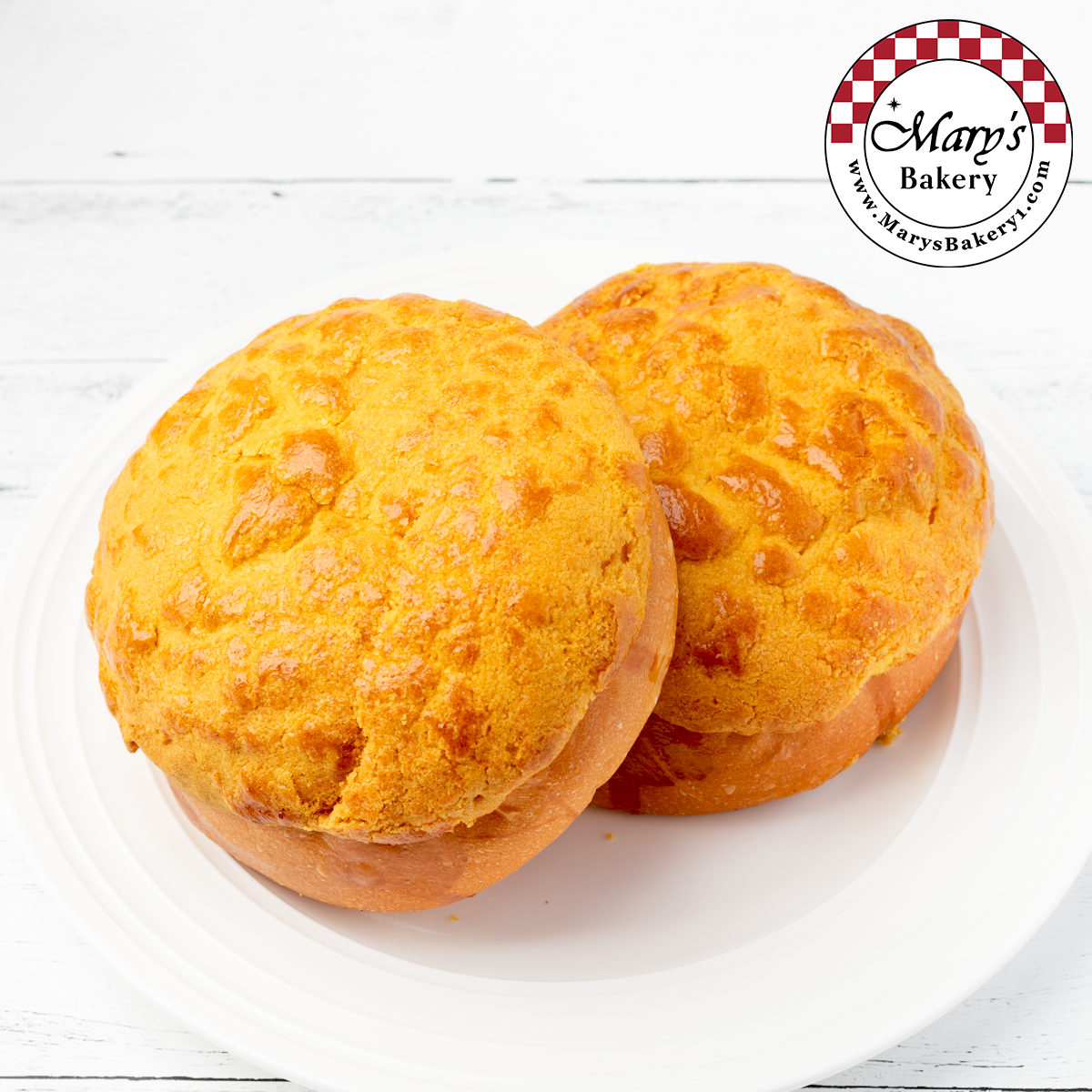 HK Style Pineapple Bun 2 pcs 1 each