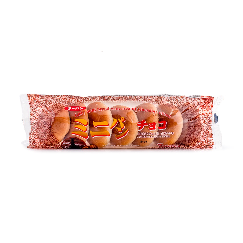 Daiichi Mini Bread with Chocolate Cream 7pcs 6.66 oz