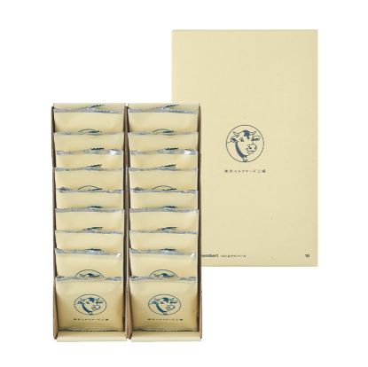 Salt & Camembert Cheese Cookie 18 pcs 1 box