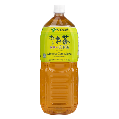 Itoen Oi Ocha Matcha Genmaicha Roasted Brown Rice Grn Tea Unsweetened 67.6 oz