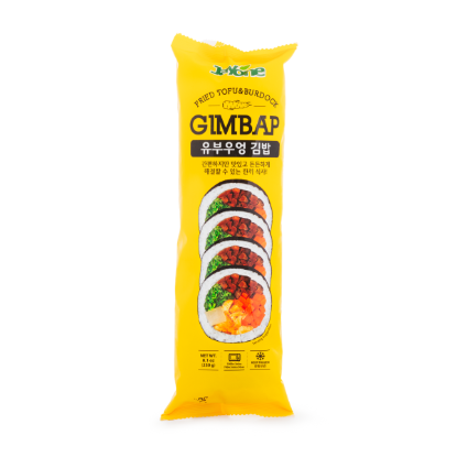 Jayone Gimbap_Korean Rice Roll with Fried Tofu & Burdock 230 g