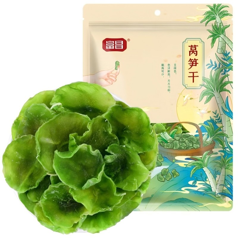 Dried Lettuce Strips 200g, Dehydrated Vegetable 200 g