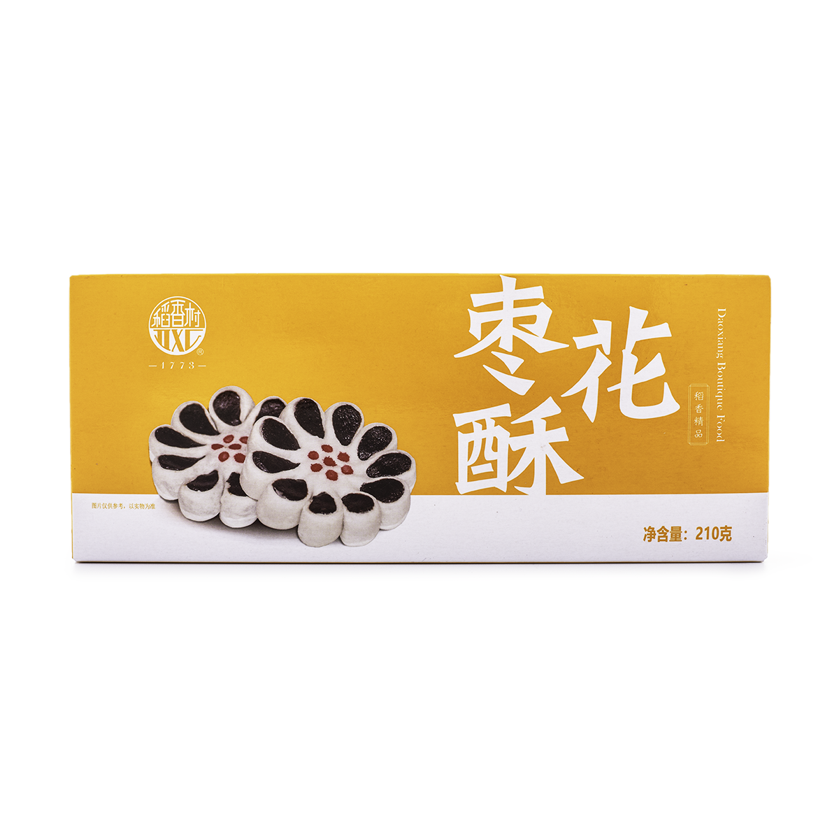 DXC Flower Shaped Jujube Puff Cake 210 g