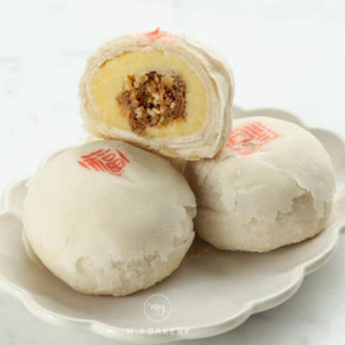 Mung Bean Pastry 2 pcs 1 each