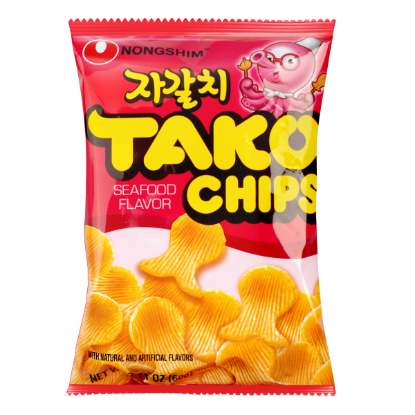 Nongshim Octopus Flavored Tako Chips 60 g