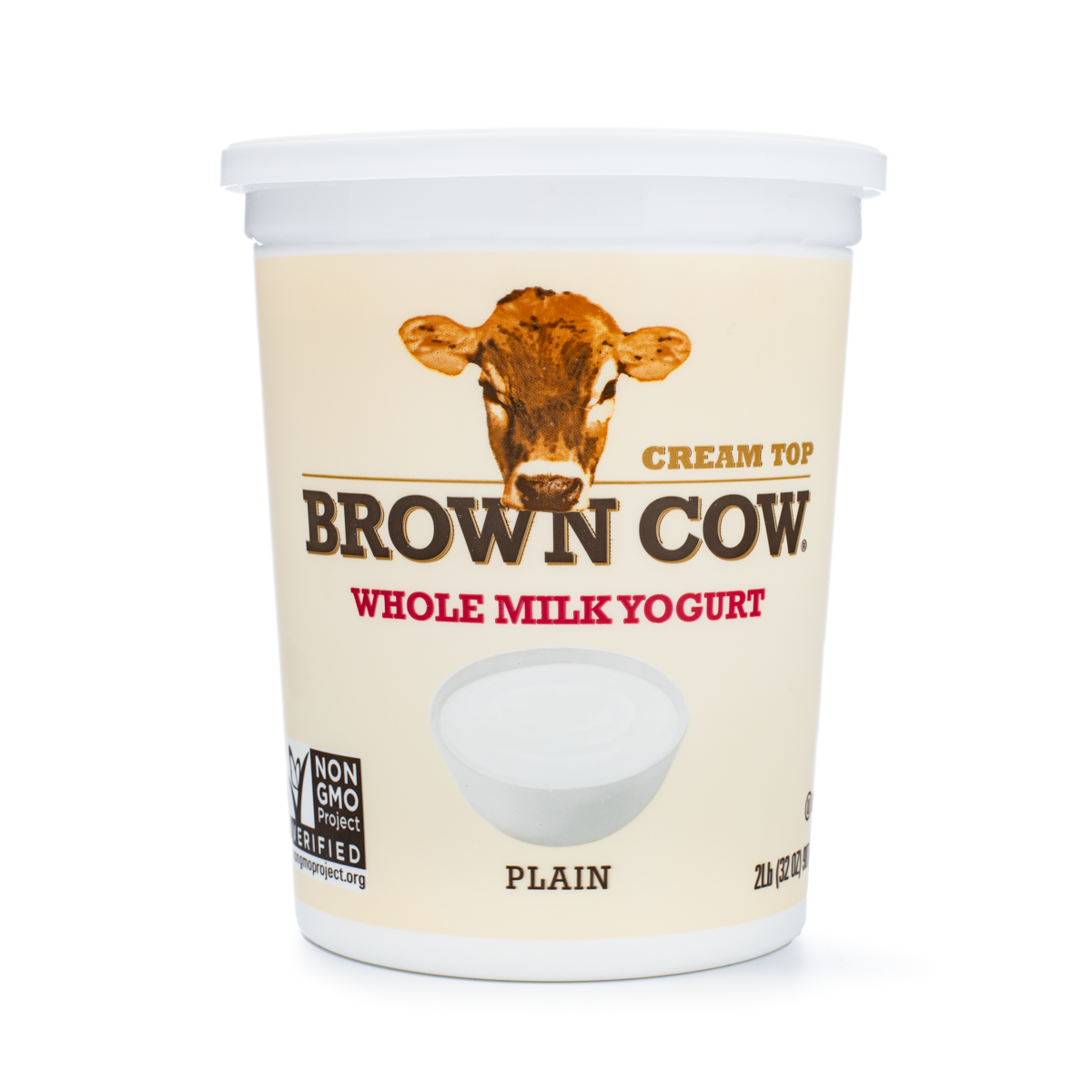 Brown Cow Whole Milk Plain Yogurt 32 oz